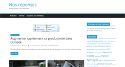 Desktop Screenshot of nosreponses.com