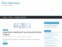 Tablet Screenshot of nosreponses.com